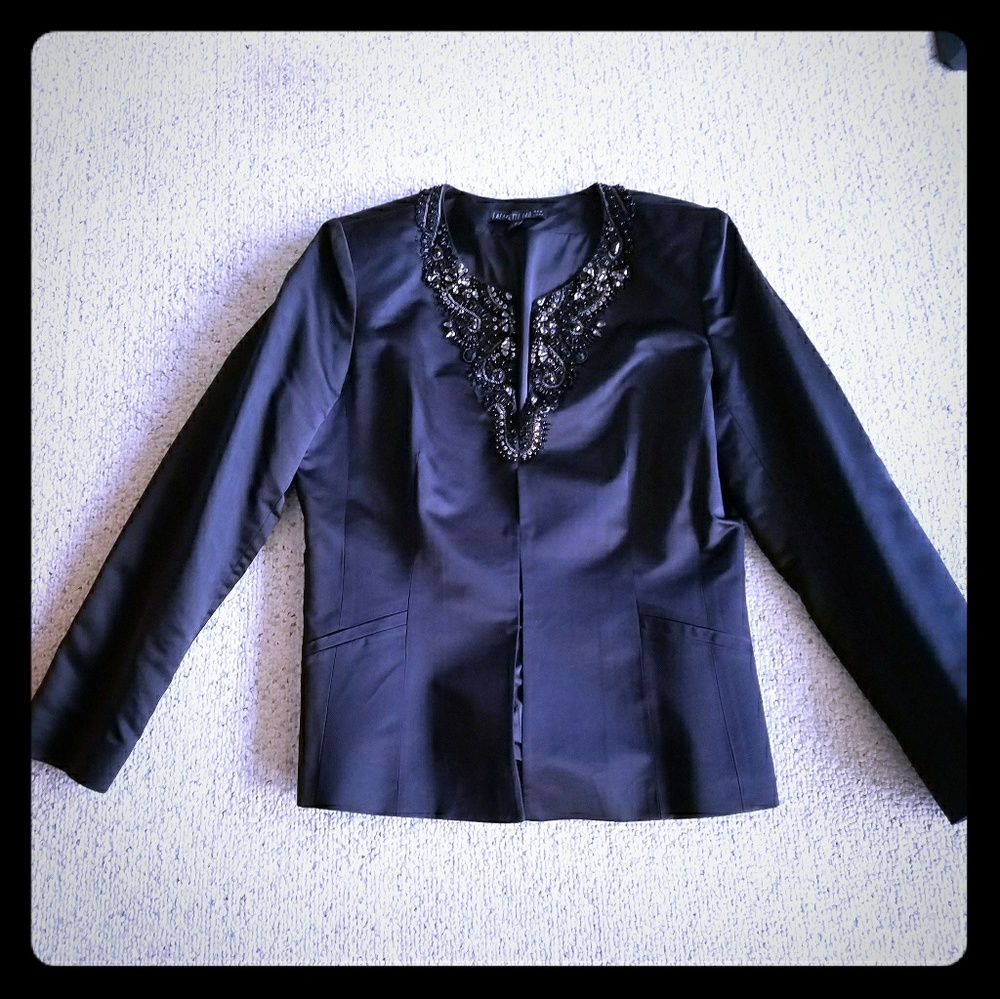 Lafayette 148 New York Black Jacket